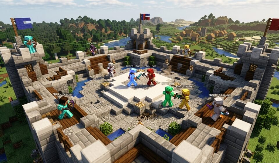 Minecraft PlayBattleSquare
