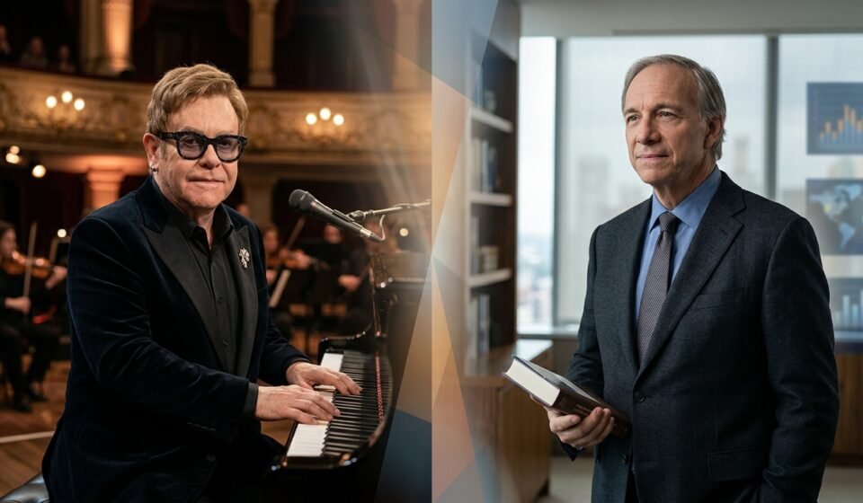 Elton John and Ray Dalio