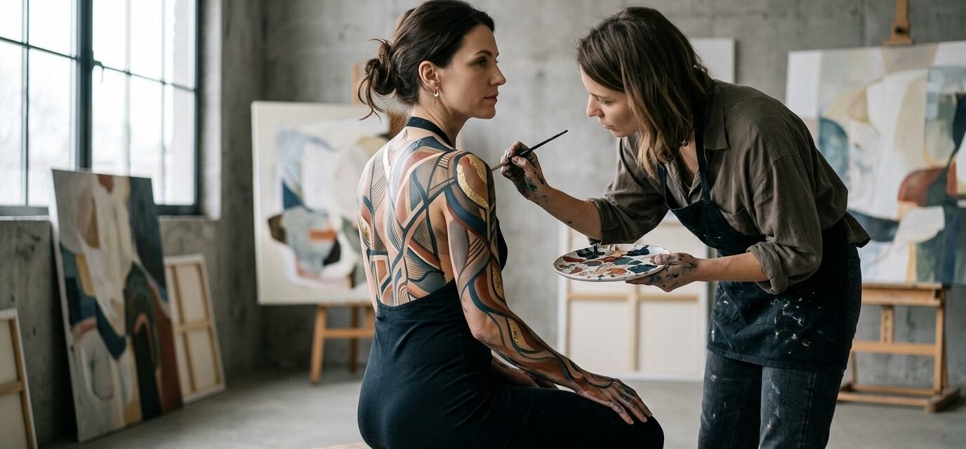 Nude Body Painting