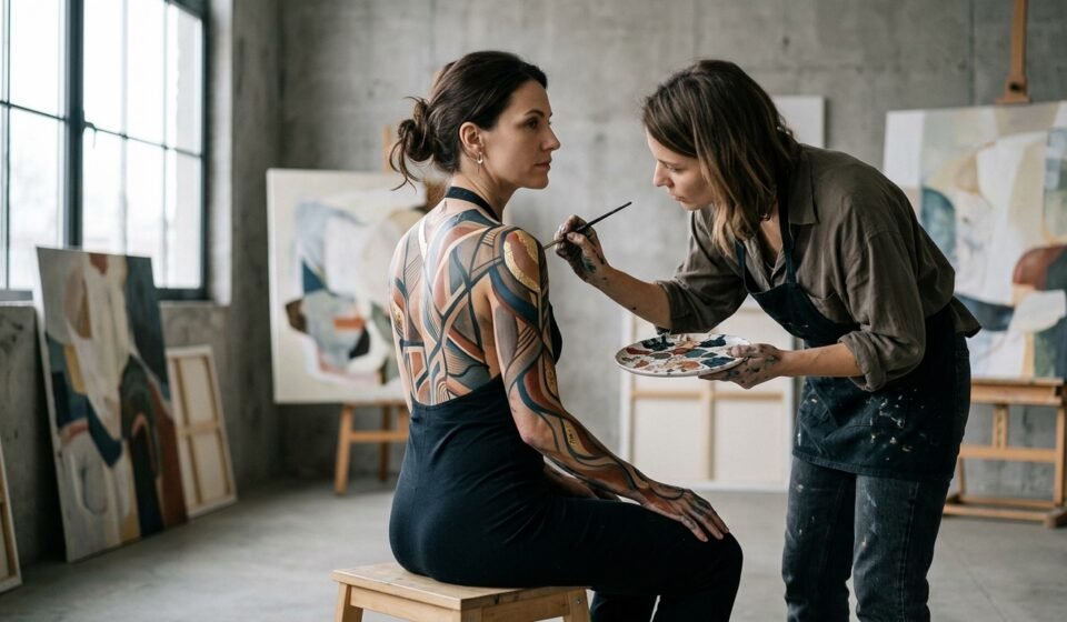 Nude Body Painting