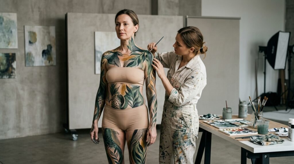 Nude Body Painting