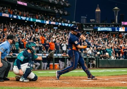 Seattle Mariners vs Houston Astros Timeline