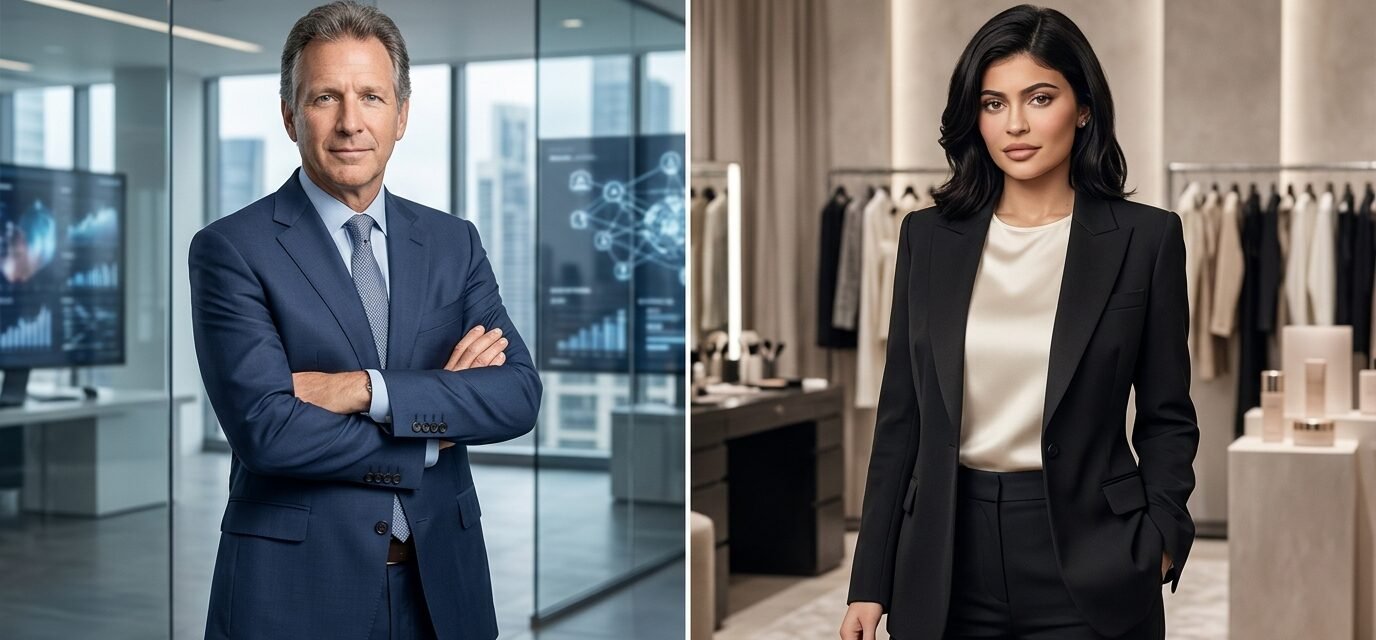 Dan Schulman and Kylie Jenner