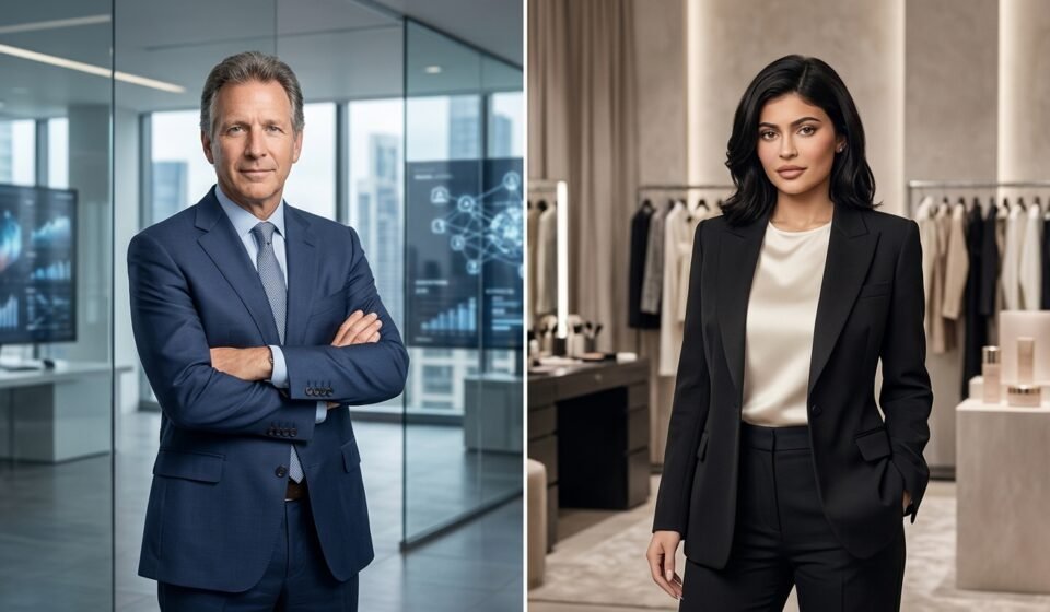 Dan Schulman and Kylie Jenner