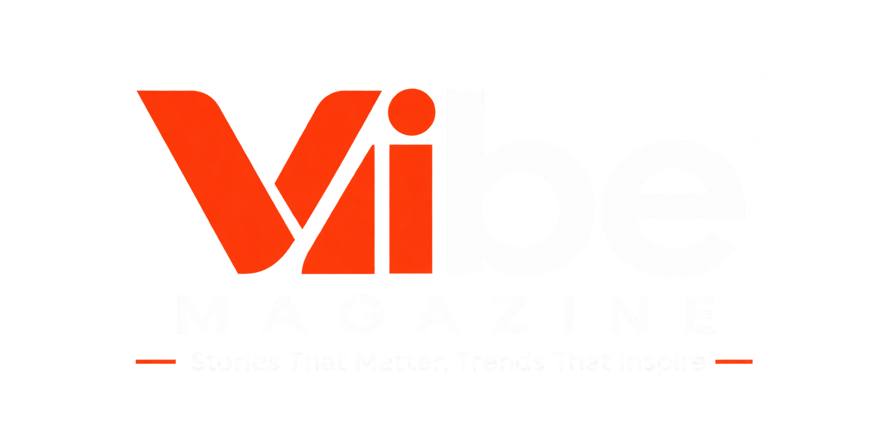 vibemagazine logo dark theme