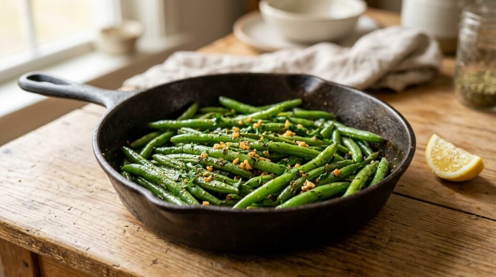 Seasoned Green Beans