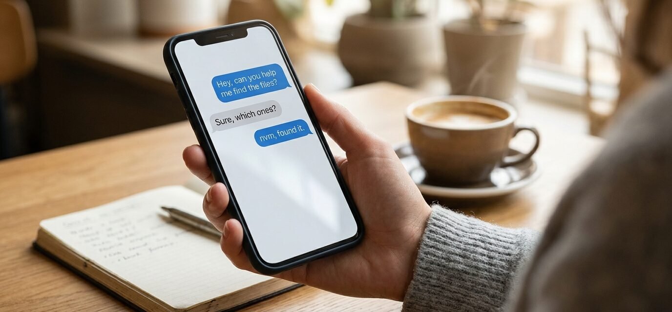 What Does NVM Mean in Text